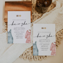 Ele ou Ela Rouba O Gênero Revela Convite