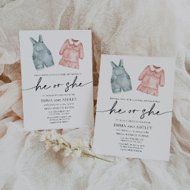 Ele ou Ela Rouba O Gênero Revela Convite