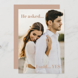 Ele Perguntou Que Eu Disse Sim Convite Festa de no