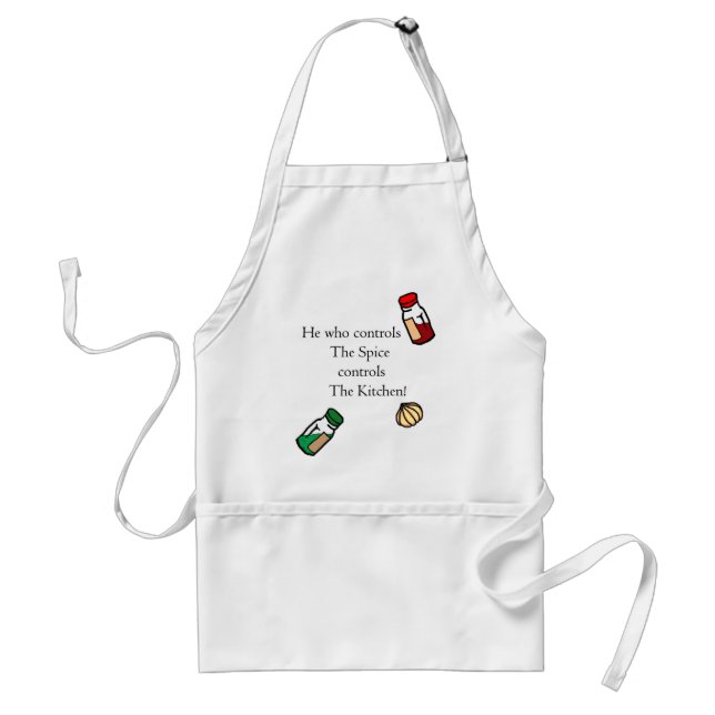 Ele que controla o avental da especiaria (Frente)