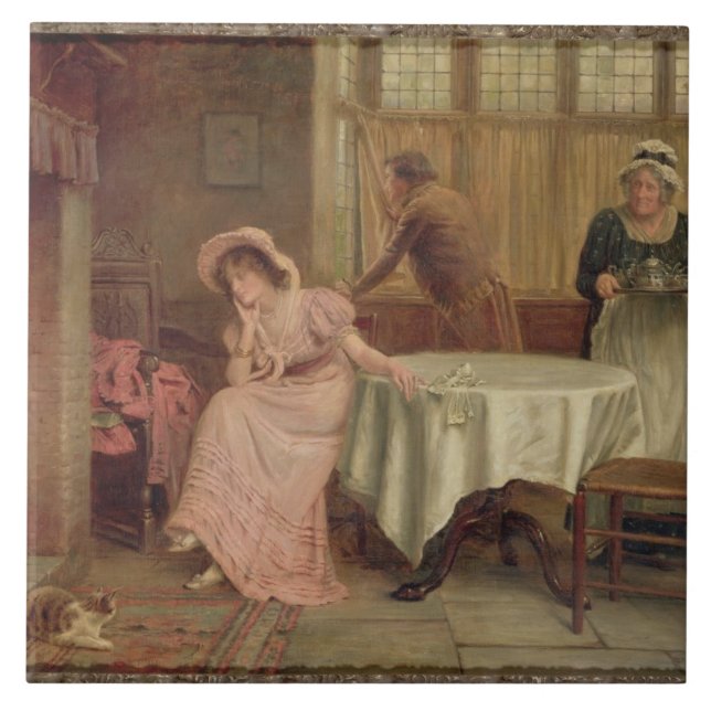 "Ele vêm?" (óleo em canvas) (Frente)