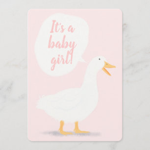 Eleanor, os convites para o chá de bebê