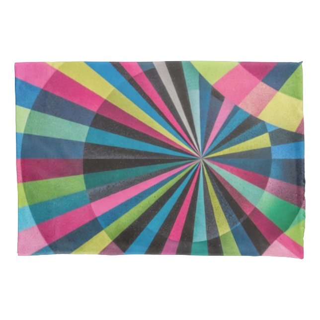 Electric Geometry Radio Waves & Sunrays Art Deco  (Frente)