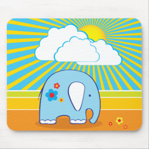 Elefant bonito Mousepad