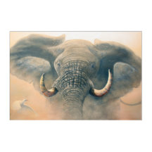 Elefante Acrílico Wall Art 30'' x 20''