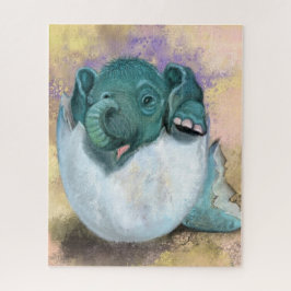 Elefante Atacando De Quebra-cabeça De Varsóvia De