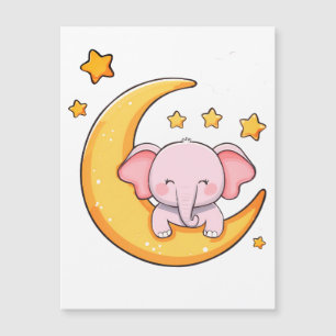 Elefante-bebê rosa