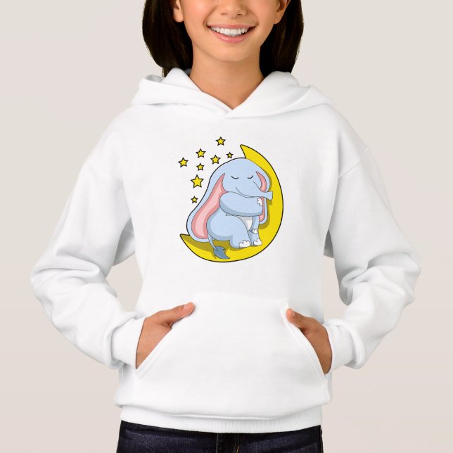 Elefante com Lua e Estrelas (Frente)