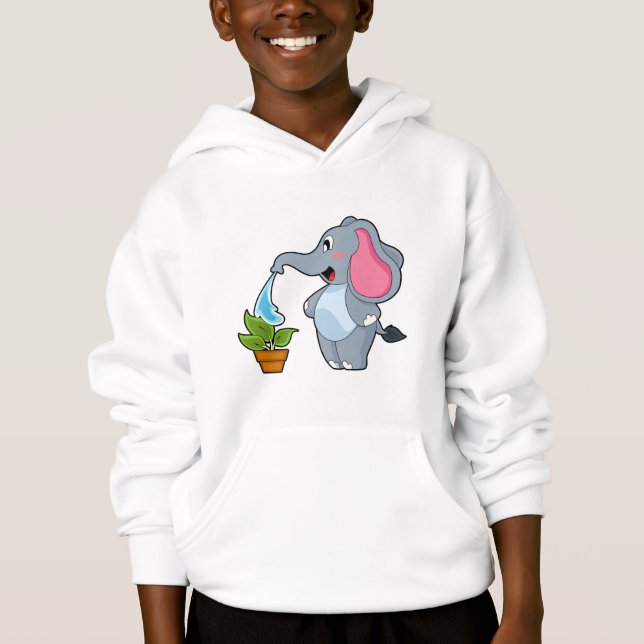 Elefante com Planta (Frente)