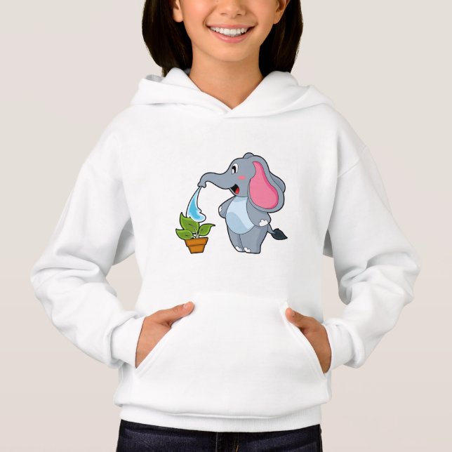 Elefante com Planta (Frente)