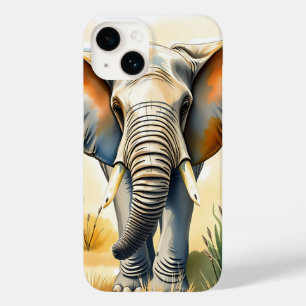 Elefante de Aquarela Fechar