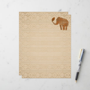 Elefante - Design de Arte Tribal