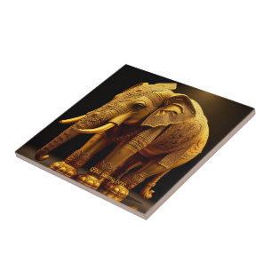 Elefante Dourado Real