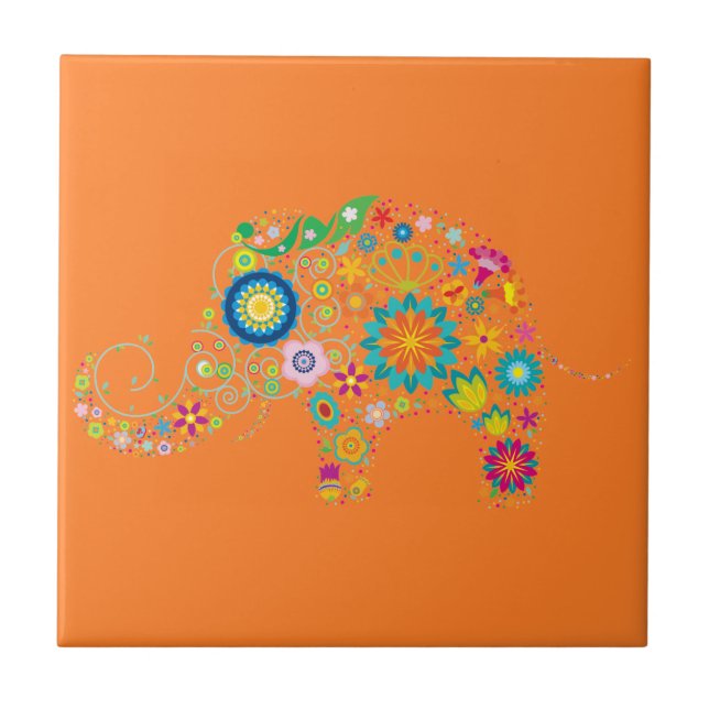 Elefante ornamentado (Frente)