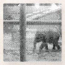 elefante pixelizado
