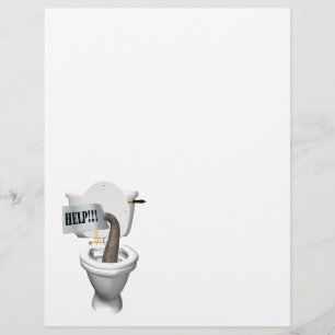 Elefante Preso No Banheiro