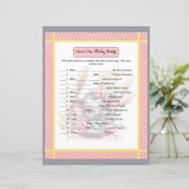 Elefante Rosa Doce - Jogo de Bebê Chá de fraldas