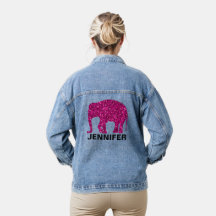 Elefante rosa-quente faísca cintilante