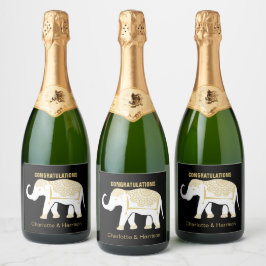 Elefante Tailandês Branco Sortudo Personalizado