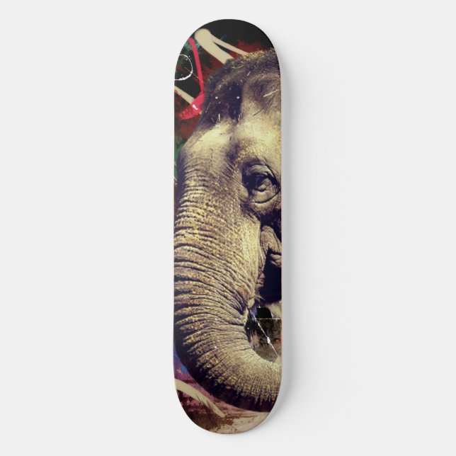 Elefante URBAN Personalizado do skate (Frente)
