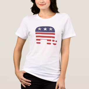 Elefante Vermelho Branco Azul Eleições de Meio de