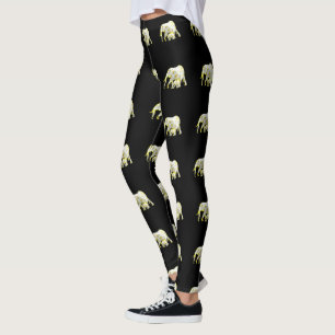 Elefantes Frangipani, Leggings Senhoras