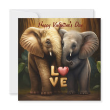 Elefantes lindos apaixonados