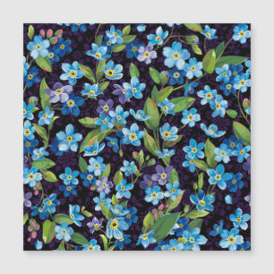 Elegance Forget-Me-Not Floral Patterno