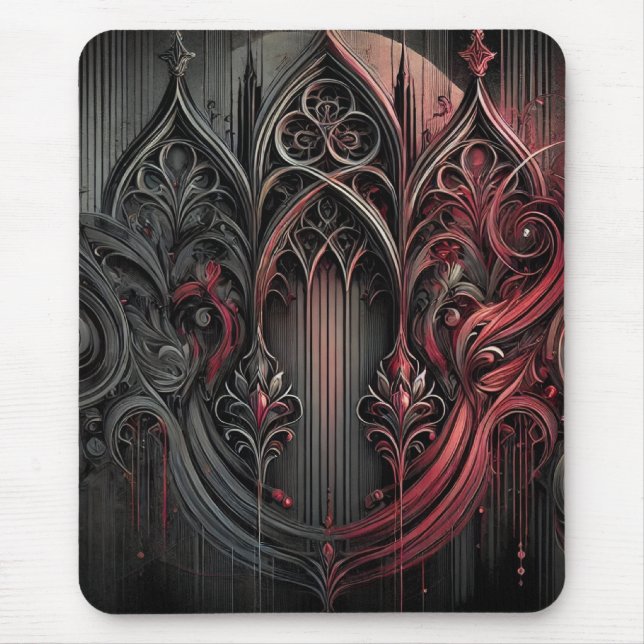 Elegance Mousepad Gótico (Frente)