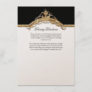 Elegância Black Tie 2, Convites de Bodas de Ouro