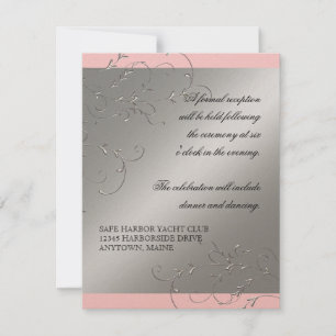 Elegância Black Tie, Convites de Recepção