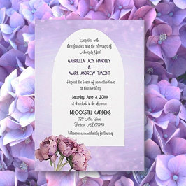 Elegância BOHO! Convite de casamento simples e ele