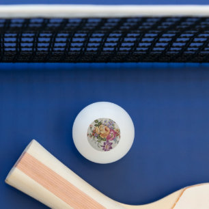 Elegância: Bola Floral Ping Pong Inspirada Em Porc