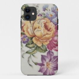 Elegância: Capa de telefone Floral Inspirada em Po