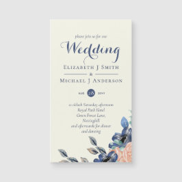 Elegância de Coral marinho - Artigos de Casamento