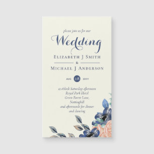 Elegância de Coral marinho - Artigos de Casamento 