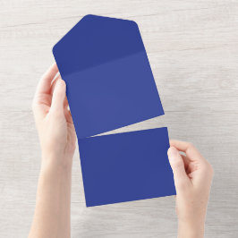 Elegância de Férias Azul Real