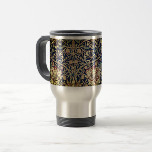 Elegância de Honeysuckle: Caneca de viagem Floral