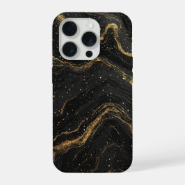 Elegância de Mármore Preto ✨ Luxo Veio de Ouro Abs