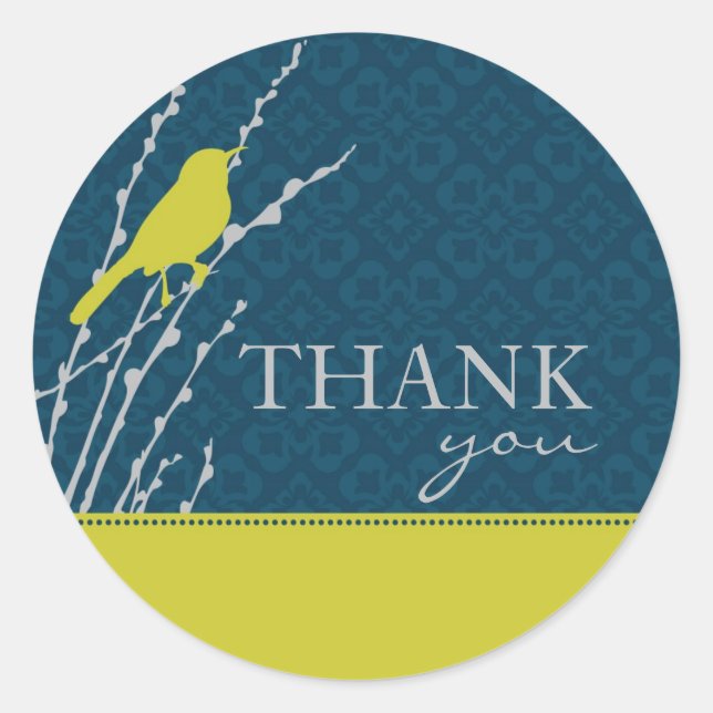 Elegância de queda do adesivo TY (Frente)