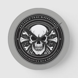 Elegância do eterno: Desenho do Relógio de Parede