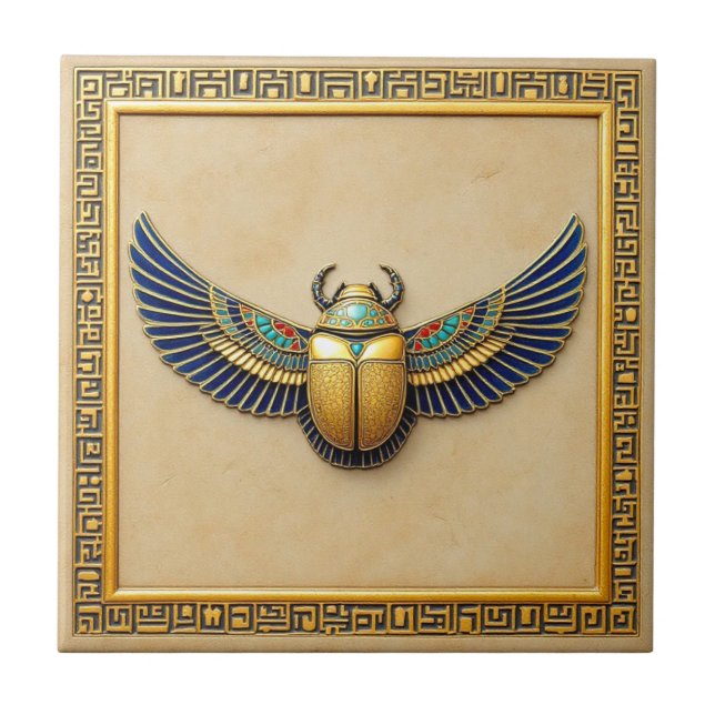 Elegância do ouro Scarab (Frente)
