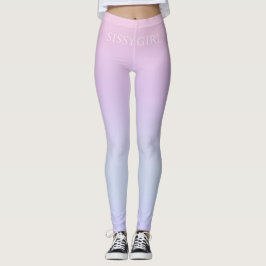 Elegância em rosa: Leggings de luxo para garotinha