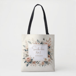 Elegância Floral: Bolsa do Casamento Essencial