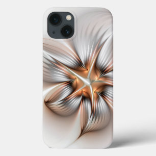 Elegância Floral Moderna Abstrato de Arte Fractal