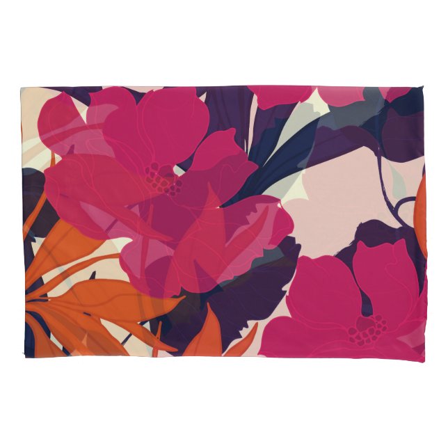 elegância floral: padrão abstrato (Frente)