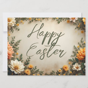 Elegância Floral - Saudações de Páscoa Springtime