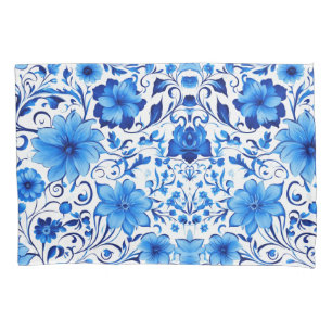 Elegância florescente: Design Floral Pillowcase