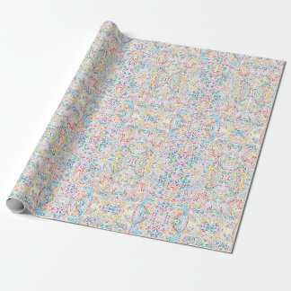 Elegância Folhosa: Papel de Embrulho da ZazzleWrap