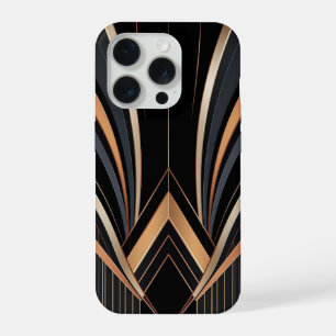 Elegância Geométrica Metálica Art Déco